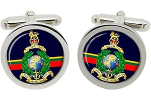 GIFT SHOP Royal Marines Cufflinks in Box