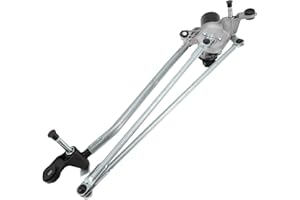 REPAIROCK No.288003099R Front Windscreen Wiper Motor with Linkage Assembly for Dacia Sandero 2013-2024 for Dacia Logan Duster 2012-2024 Windshield Wiper Motor Linkage No.288006475R