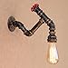 Produktbild CGJDZMD Wand Sconce Kreative Wand Lampe Loft Stil Korridor Treppenhaus Persönlichkeit Wand Hängende Wand Lampe Restaurant Bar Industrie Wind Eisen Handwerk Wasser Rohr Wand Licht
