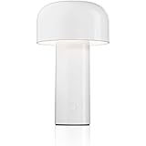 Flos Batteria Bellhop, policarbonato, Bianco, 12,5x21cm
