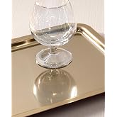 English Home Shiny Metal Sunum Tepsisi Gold