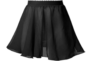 Alvivi Falda Corta de Danza Ballet para Niña Falda Gasa de Danza Moderna Falda de Maillot Baillot Disfraz Bailarina Niña 3-16 años