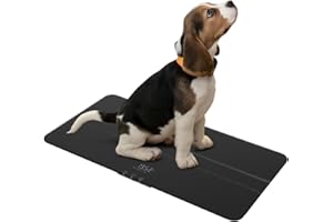 Xigner Bilancia digitale per animali domestici, per cani di grossa taglia, max. 100 kg, 10 g, precisione, display LCD, 3 modalità di pesatura, ricarica USB, funzione di ritenzione, ampia piattaforma
