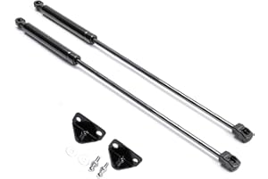 LFOTPP Sprężyna gazowa do maski silnika do T-Roc, czarna sprężyna gazowa maski, 2 sztuki