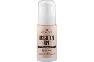 essence BRIGHTEN UP! perfecting primer, idratante, coprenza, preparatorio, naturale (20ml)