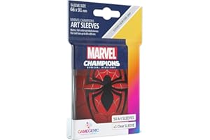 Gamegenic, MARVEL CHAMPIONS sleeves - Spider-Man, Sleeve color code: Gray