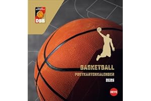 DBB Basketball Postkartenkalender 2025: Kleiner Kalender für Basketball-Fans. Die deutsche Basketball-Nationalmannschaft auf zwölf Fotos in einem Tischkalender