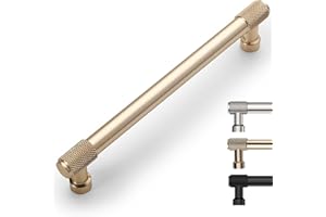 9BUILD Lot de 10 Doré Poignee de Meuble Entraxe 160mm Cuisine Poignée Meuble Poignet de Porte Cuisine Poignées pour Placards Poignet Meuble Cuisine EU0046