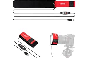 NEEWER 23.6"/600mm USB Lens Heater Warmer with 3 Temperature Settings, Dew Heater Strip Prevents Dew Fog Condensation for DSLR Mirrorless Camera Telescope Binocular Astrophotography, HW-23B