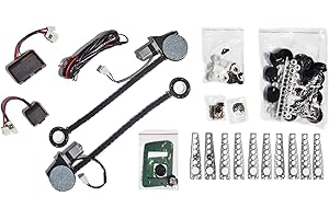‎CARPARTS-ONLINE Elektrische Fensterheber Set für 2 Türen universal verwendbar