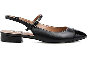 DUNE LONDON Dune Ladies Hayes Slingback Mary Janes Flat Heel Ballet Pumps
