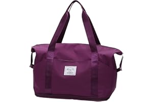 AYUEBO Reisetasche Damen Sporttasche Handgepäck Tasche Schwimmtasche Wasserdicht Travel Bag Duffle Bag Fitnesstasche Trainingstasche Frauen für Reise Gym Weekender Bag