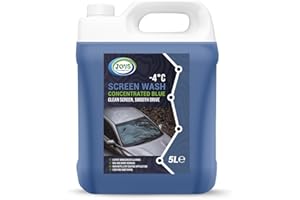 JOVS Screenwash 5 Litre - Screen Wash for Cars, Windscreen - Concentrate & Effective to -4°C - Car Screen Washer Fluid & Windscreen Cleaner.