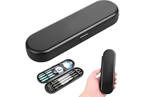 CZNBZIU Darts case,Darts Case Slim Case | Dart Case Darts Holder I Darts Case Holds 3 Darts & 6 Darts | Tough Hydrocarbon Construction I Holds of Darts & Accessories