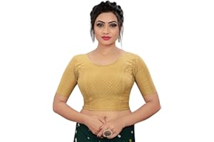 TreegoArt Fashion Damen Baumwoll-Lycra, dehnbar, Ellbogenärmel, Freizeitkleidung, fertige Bluse, freie Größe