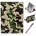 Price comparison product image EMAXELERS iPad Air 2 Synthetic PU Leather Wallet Magnet Design Flip Stand Tablet Case Cover for Apple iPad Air 2 (iPad 6, 6th Generation released 2014) (Camouflage color)