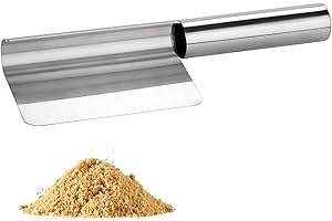 ICHIGO ICHIE Recoge Migas Acero Inoxidable, Recogemigas de Mesa, Recogedor de Polvo o Migas de Pan - Plateado