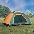 RAJA DHIRAJ Polyester 5-Person Pop Up Tent Instant Tent Lightweight Automatic Portable Tent Backpacking Tent Waterproof Sun Shelter For Outdoor Indoor Family Camping Backpacking Picnic (Mluti Colour)
