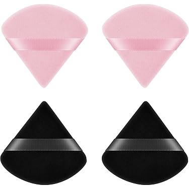SHULLIN Make-up Schwämme – 6 Stück, Hautfarben, Für Foundation, BB-Creme, Puder, Waschbar