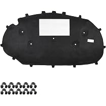 Self-Adhesive Fire Heat Sound Deadener Insulation Mat Car Hood Engine