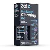 Zolx 30ml Taşınabilir Temizleme Kiti G&ouml;zl&uuml;k Telefon Tablet Akıllı Saat K&uuml;&ccedil;&uuml;k Ekran Temizliği 15 * 18 Bez Hediyeli