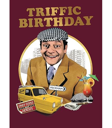 Biglietto Di Compleanno Ufficiale Only Fools & Horses – Divertente, Con Busta Inclusa, 15x15cm - 3