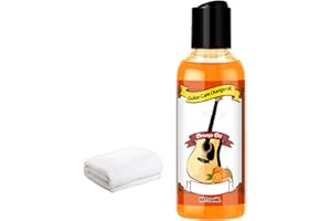 KOAHDE Olio per la cura della chitarra, per la pulizia della tastiera, olio per corde di chitarra, accessori per la pulizia della chitarra, set di olio e lucidatura, per la cura della tastiera
