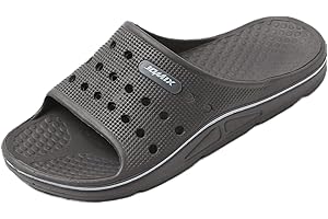 JOMIX Kapcie męskie, gumowe, do basenu morskiego, do domu