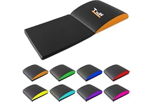 TnP Distribution Ab Exercise Mat Abdominal Mat Core Mat Sit-Up Pad with Extension Foam Pad for Full Range of Motion Ab Workouts Complete Core Training Abs Back and Fits for Home and Gym