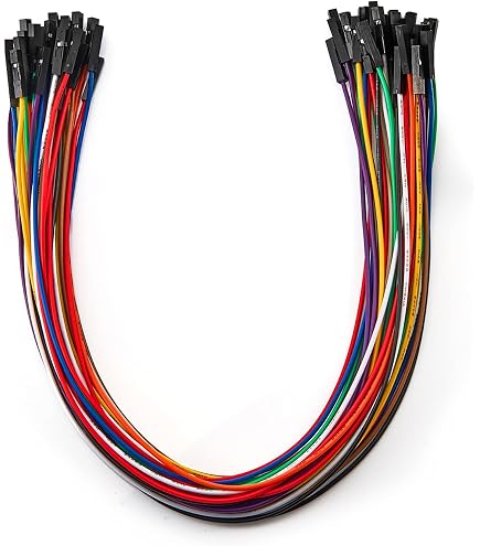 Kit 160 Cavi Jumper 40 Pin Dupont Maschio-femmina – 4 Lunghezze (10,20,30,40 Cm), Per Breadboard Arduino E Raspberry Pi