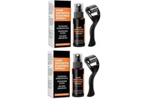 POMRONE Serum Pousse Cheveux, Soin Cheveux, Hair Growth Serum, Serum Cheveux, Anti Chute Cheveux, Cheveux et Cheveux Effiler Traitement, Favorise la Pousse des Cheveux Plus Épais (2 x 30ml)