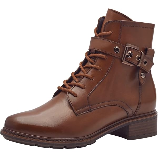 Tamaris Stivaletti Donna 1-1-25872-33, Materiale Sintetico, Tacco Piatto 5 Cm, Colore 220, Larghezza Medium