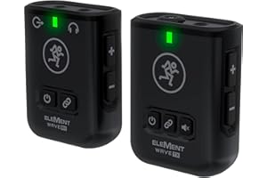 Sistema microfonico wireless Mackie EM Wave LAV con microfono a cravatta