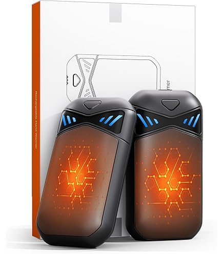 OCOOPA Herbruikbare Handwarmers Voor Vrouwen 2-Pack, Draagbaar, Stijlvol, Diamantvorm Met Magneet, Elektrisch, Pocket Heater, Tech Cadeau 2025, Raynaud, Wandelen, Kamperen, UT4 Rare