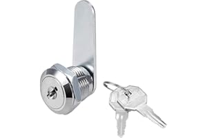 BSTHP Serrature di sicurezza per credenze, armadietti, porte, cassette delle lettere con 2 chiavi, per archivi, ufficio, scrivania