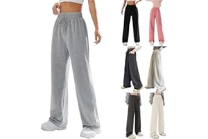 GENERISCH Baggy Jogginghose Mädchen Sommer Leichte Sommerhose - Sportlich Baumwolle Sweathose Bequeme Weite Bein Freizeithose Elastische Hohe Taille Outdoorhose Breite Sporthose Für Teenager Kinder Hose