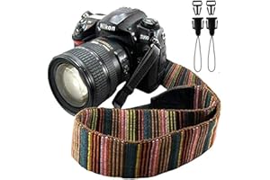 EOREFO Bailsy Camera Strap Bohemia Vintage Universal Shoulder Neck Belt Strap for All DSLR Camera Nikon Canon Sony Olympus Samsung Pentax Fujifilm,Multi.