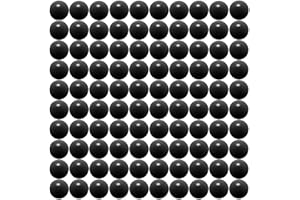 RIOT BALLS Jawbreaker 100 x Solid Nylon Self Defense Balls 3.5g Black