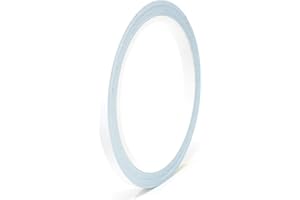 ‎FINEST FOLIA Finest Folia 10 Meter Matt Zierstreifen Auto LKW Motorrad Boot Modellbau Basteln DIY Deko Dekorstreifen Seitenstreifen Klebestreife selbstklebend (Weiß matt, 3mm Breite)