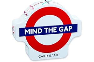 GIBSONS Mind the Gap Card Game | TFL | Card Matching Game for Adults & Kids | London Underground Travel Tin | Ages 6+, 2-8 Players