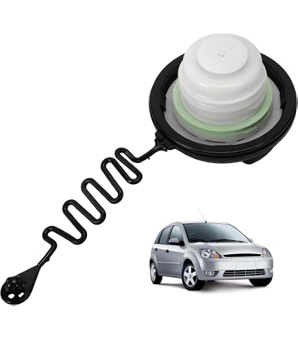 Tappo Serbatoio Olio 1135010 Compatibile Con Ford C-MAX, Mondeo, Focus, Fiesta, Transit – Ricambio OE YS4G6766AA, Nero - 2