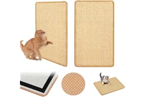 HHBDY 2-PackTapis Griffoir Chat Canapé avec 50 * 25CM Tapis Griffoir Chat Sisal Planche Gratter pour Chats Planches Gratter Naturel pour Chats Peut Etre Utilisé pour Protéger Les Meubles, Les Canapés