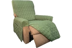 EASYLIFE LIFESTYLE SOLUTIONS Easylife Fitted Recliner Protector, Water Resistant Recliner Chair Cover, Chair Protector Cover, Armchair Cover, Armchair Protector, Cover for Recliner Chair, Furniture Protector - Fully Guaranteed |