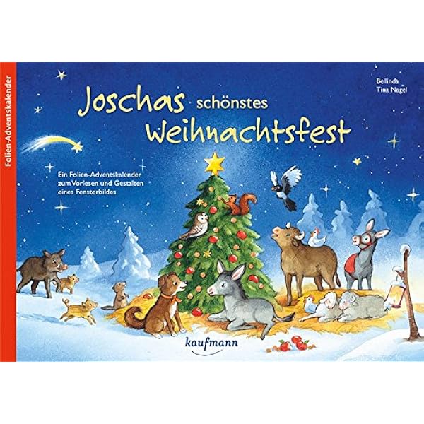Joschas Schonstes Weihnachtsfest Ein Folien Adventskalender Zum Vorlesen Und Gestalten Eines Fensterbildes Amazon De Bellinda Bellinda Nagel Tina Bucher
