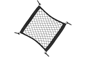 ZesNxj Gepäcknetz Fahrrad Für Fahrrad Und Motorrad, Elastisches Gepäcknetz Motorrad, Netz Für Fahrradkorb Für Elektroroller & Fahrräder, Flexibles Aufbewahrungsnetz, Praktische Helmhalterung