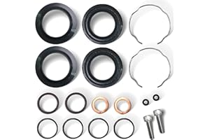 BIGLKNM 39mm Fork Seals Rebuild Kit Compatible for Harley Fork Seals Sportsters 1988-2015 & Dyna (FXD) 1991-2005 with 39mm Forks OEM#495607