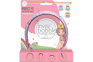 Invisibobble cerchietto multicolore per bambini Hairhalo - Cerchietto per bambina super chic - Fascia con forma adattabile alla forma della testa - Forte tenuta