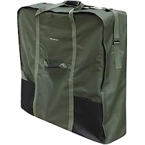 MK-Angelsport 8-Bein Karpfenliege mit Schlafsack I Komfortable Bedchair Angelliege, Belastbar bis 150 kg, 88 x 211 cm, Klappbar I Stabil für Outdoor & Camping Sport & Freizeit
