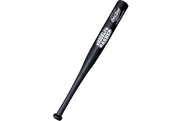 Cold Steel Mixte Brooklyn Basher Batte de baseball, Noir, Longueur: 61 cm Diamètre: 5,4, 24-Inch