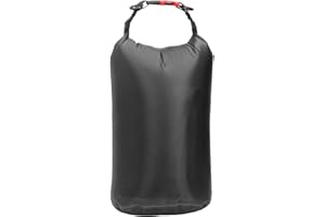 Ctrunit Waterproof Dry Bag, 3L 5L 10L 20L 35L Roll Top Dry Sack with Whistle for Boating Hiking Camping Kayaking Canoeing Swimming Snowboarding Paddle Board (20L, Black)